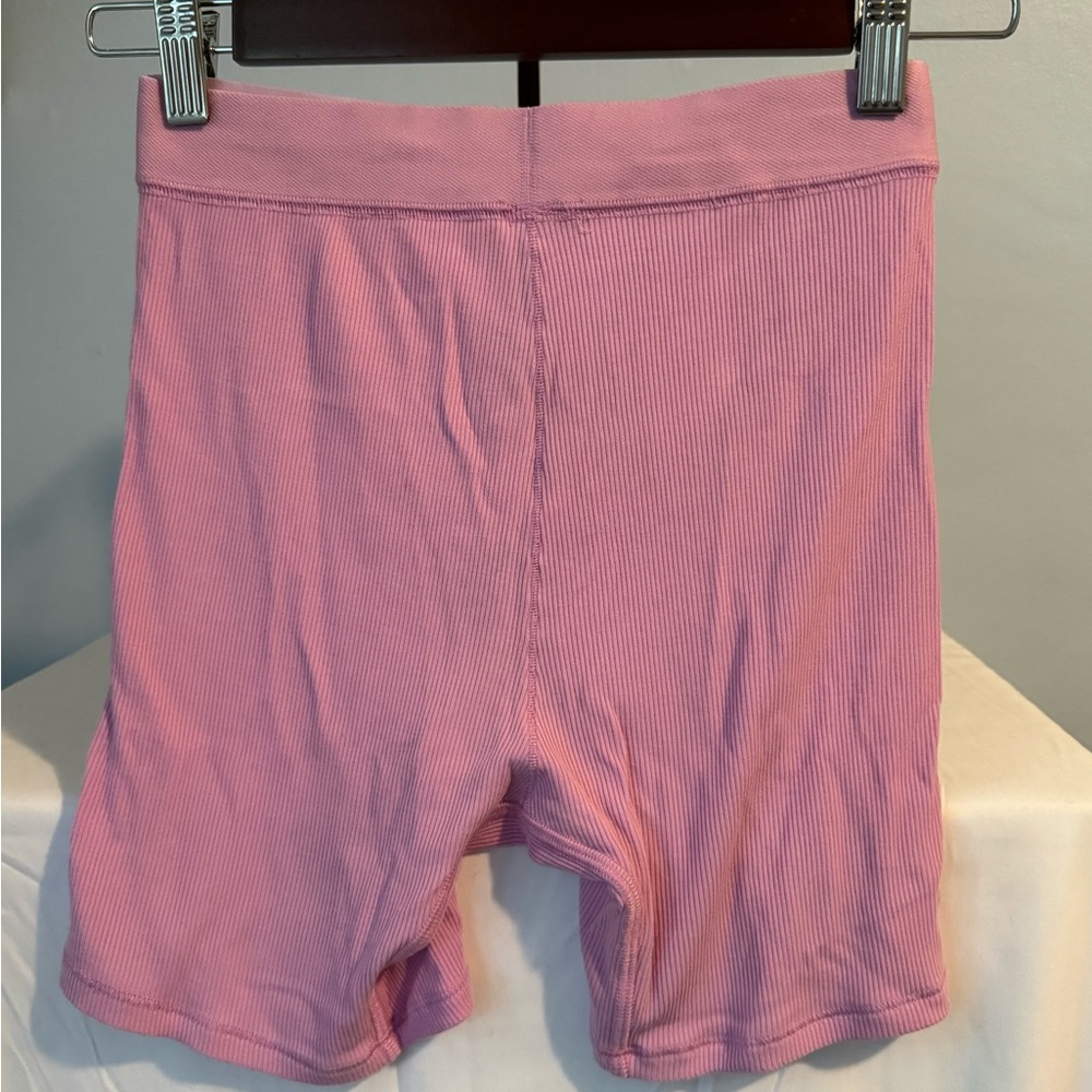 NWT SKIMS Pink Boxers Size S